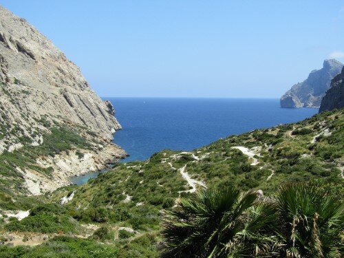 Vista panorámica sobre Cala Bóquer